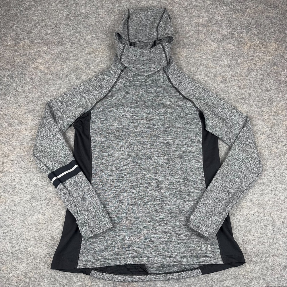 Under Armour Cold Gear Storm Layered Up Hooded Pullover 1259800 Womens Large L